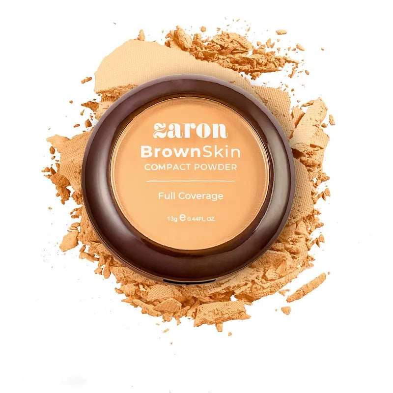 Zaron Cosmetics Brown Skin Compact Powder