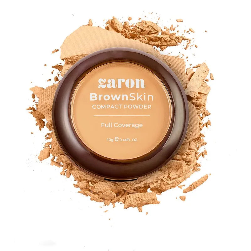 Zaron Cosmetics Brown Skin Compact Powder