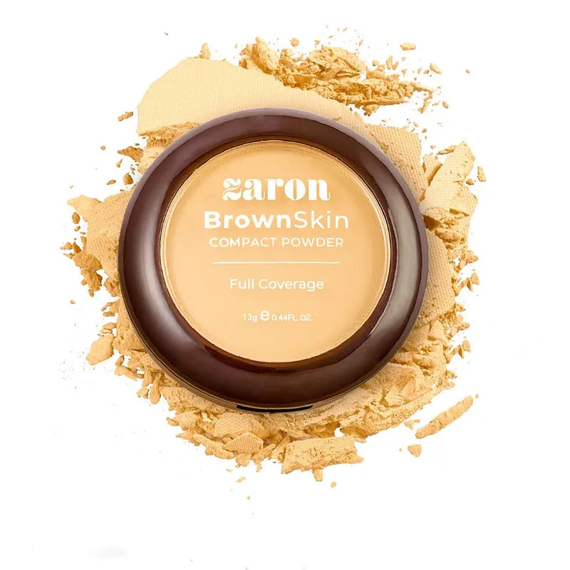 Zaron Cosmetics Brown Skin Compact Powder