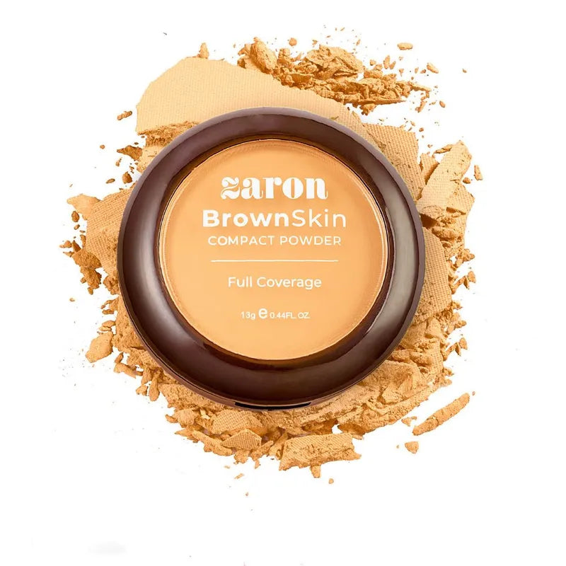 Zaron Cosmetics Brown Skin Compact Powder