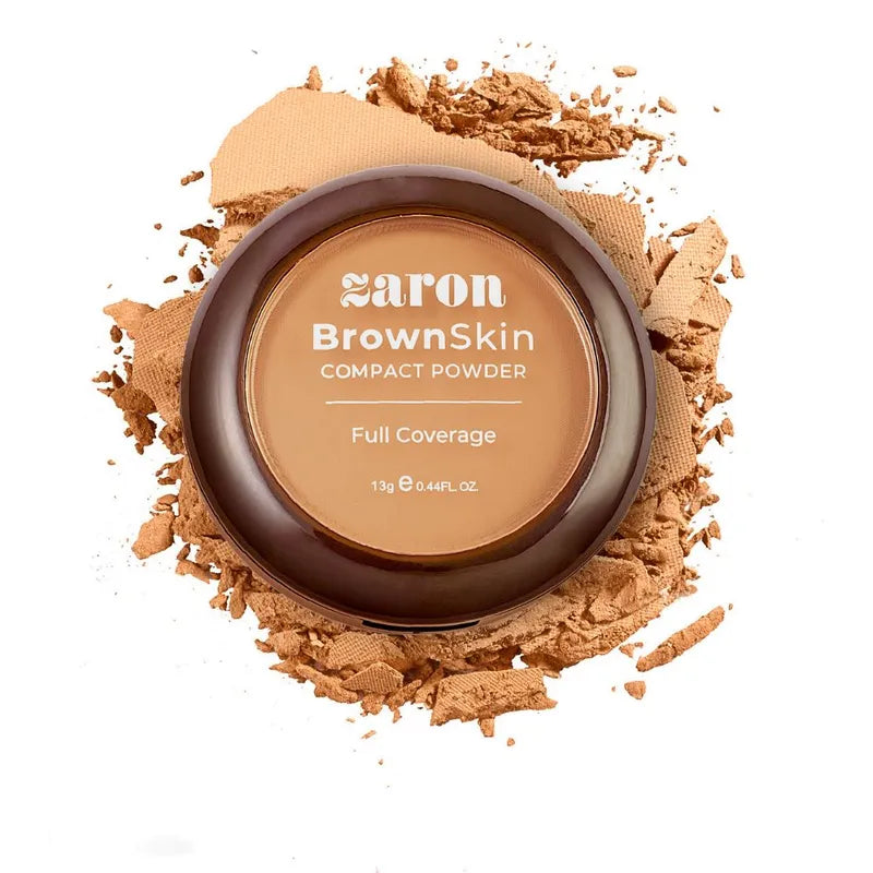 Zaron Cosmetics Brown Skin Compact Powder