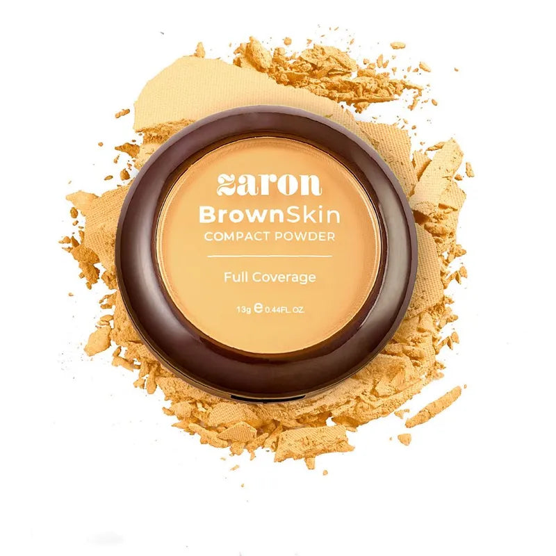 Zaron Cosmetics Brown Skin Compact Powder