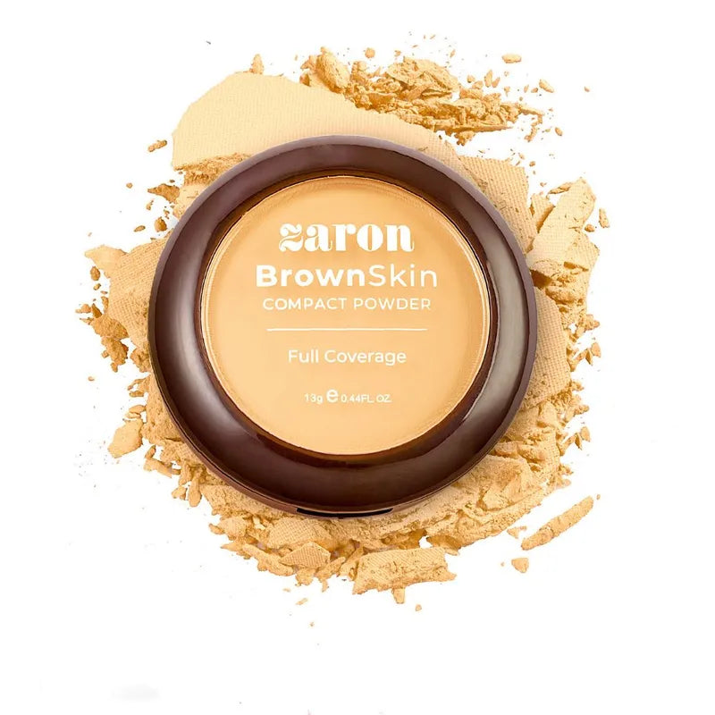Zaron Cosmetics Brown Skin Compact Powder