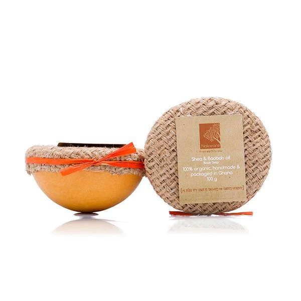 Nokware Shea & Baobab Oil Black Soap