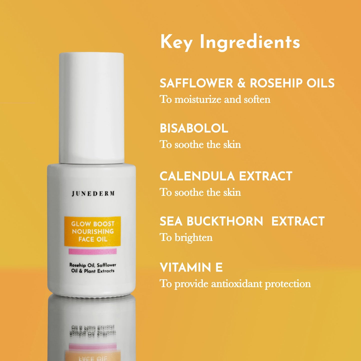 Junederm Glow Boost Nourishing Face Oil