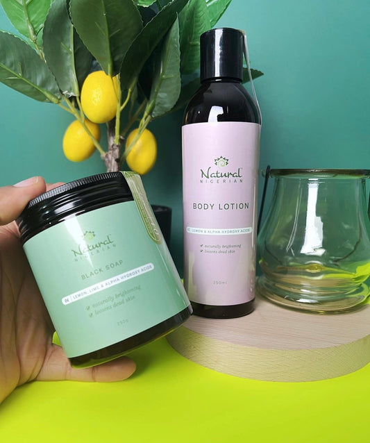 Natural Nigerian Body Brightening Set