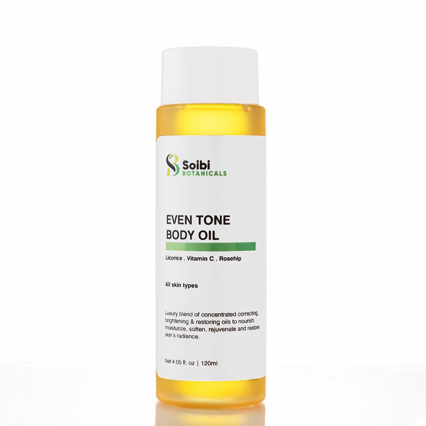 Soibi Botanicals Even Tone Body Oil