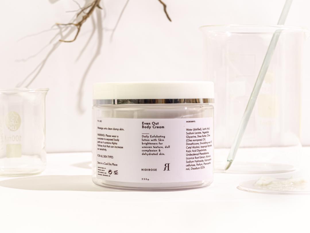 Hidirose Even Out Body Cream