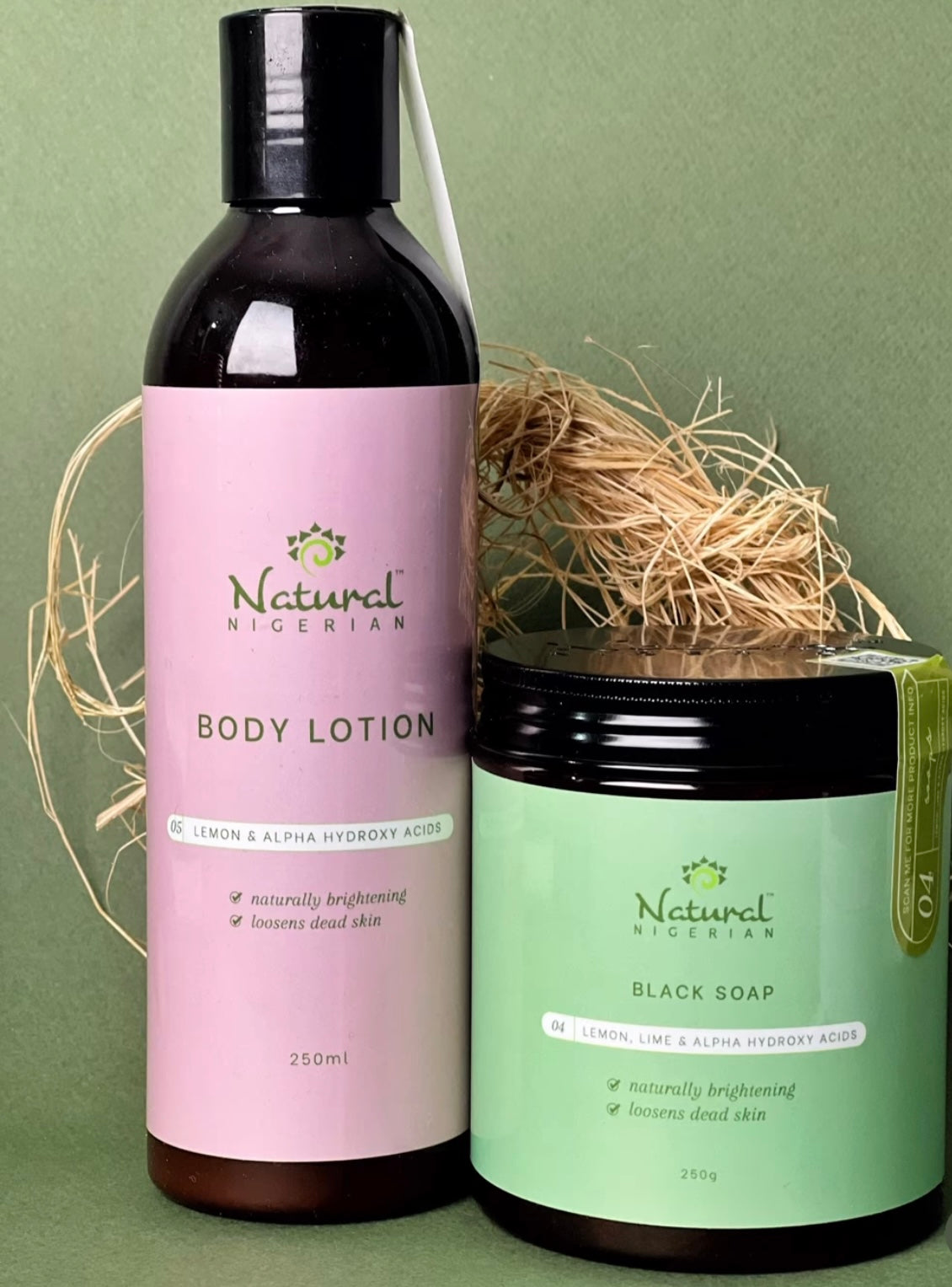 Natural Nigerian Body Brightening Set