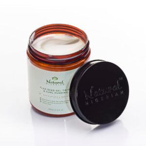 Natural Nigerian Flax Seed Twist & Curl Pudding
