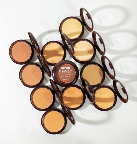 Zaron Cosmetics Brown Skin Compact Powder