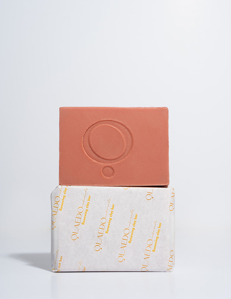 Olaedo Naturals Renewing rose clay bar (rose clay)