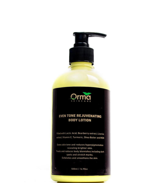 Orma Skincare Even Tone Rejuvenating Body Lotion
