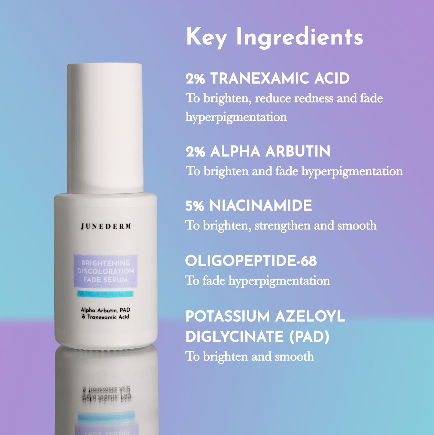 Junederm Brightening Discolouration Fade Serum