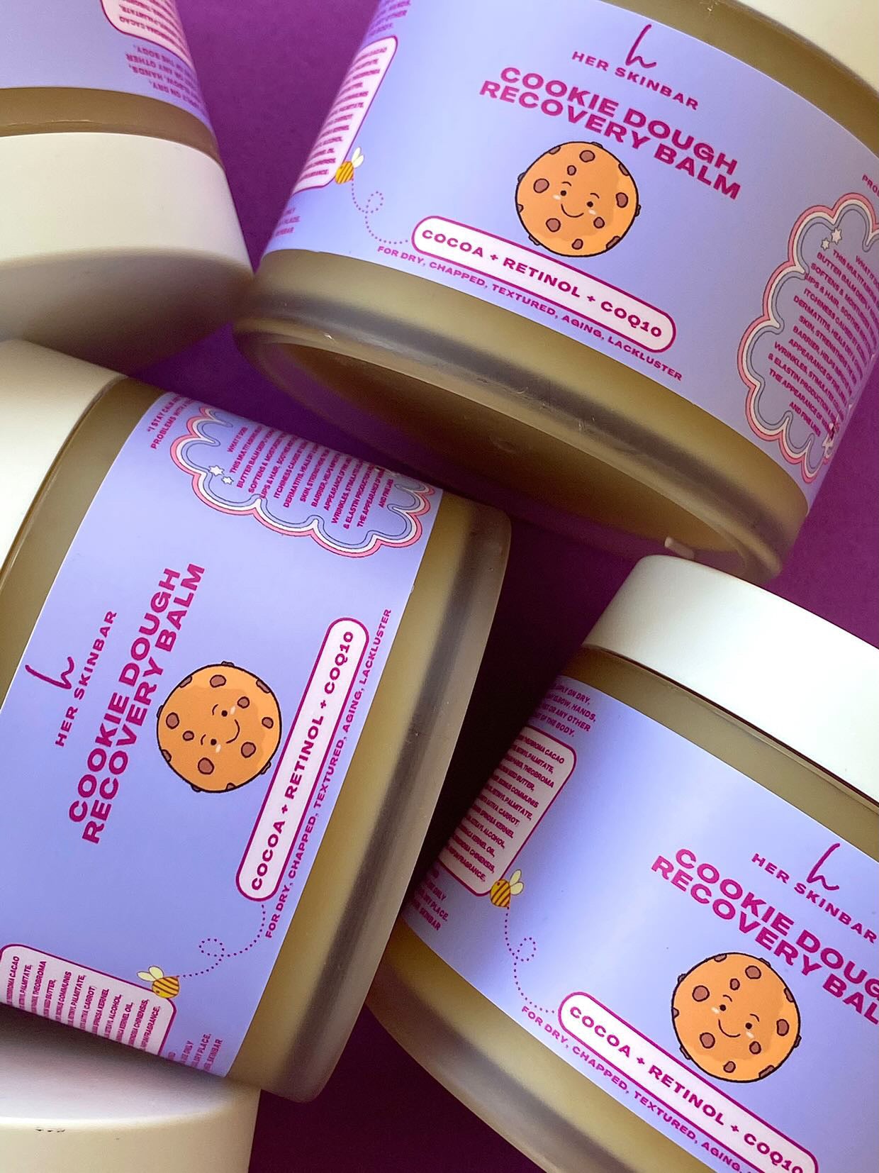 Her Skinbar Cookie dough recovery balm with Retinol + Coq10