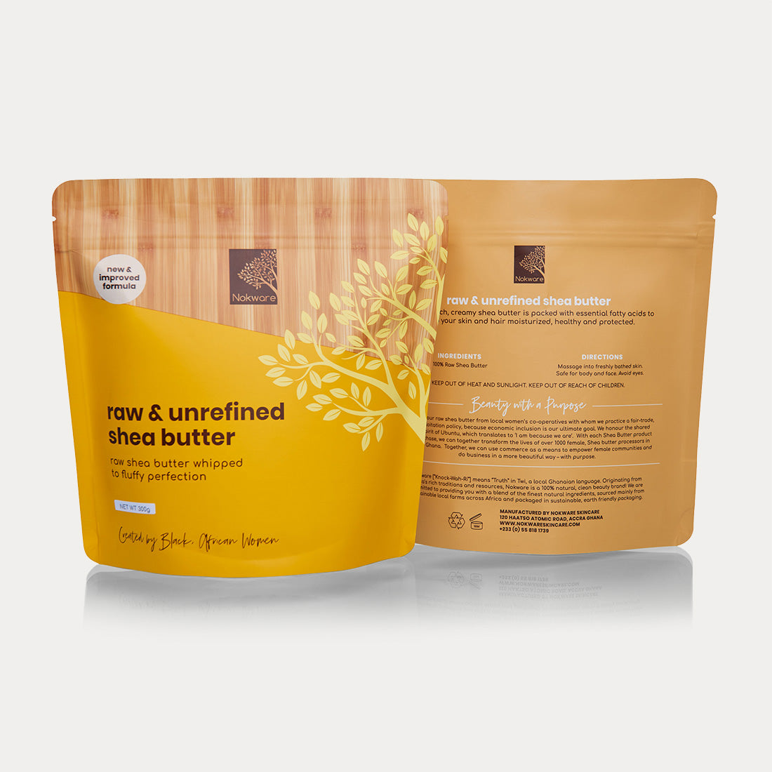 Nokware 300g Shea Butter Pouch