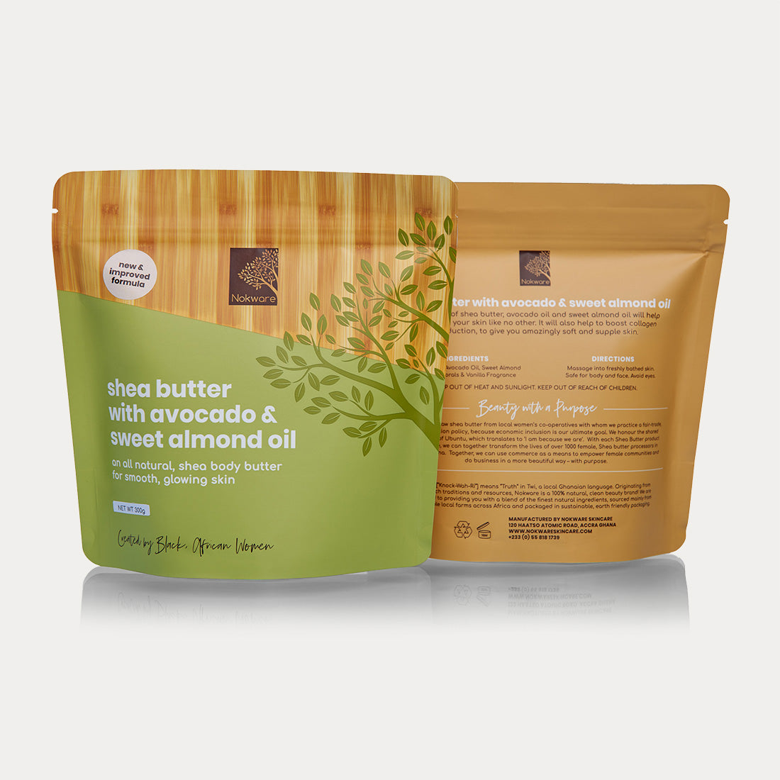 Nokware 300g Shea Butter Pouch