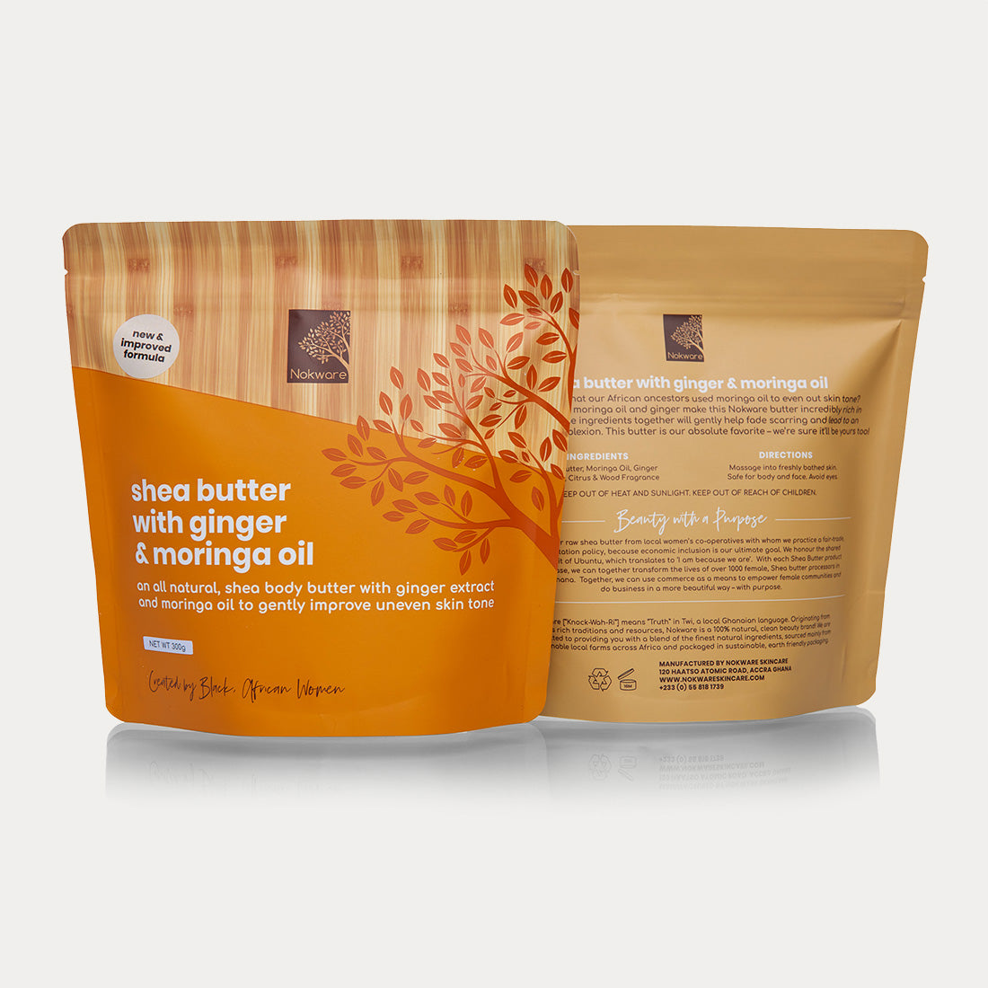 Nokware 300g Shea Butter Pouch