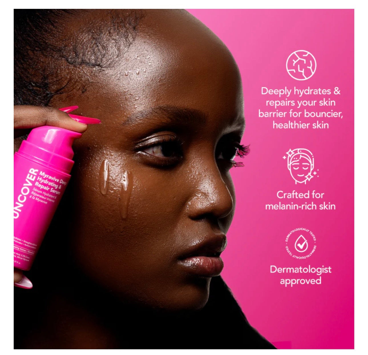Uncover Myravive Deep Hydrating & Repair Serum