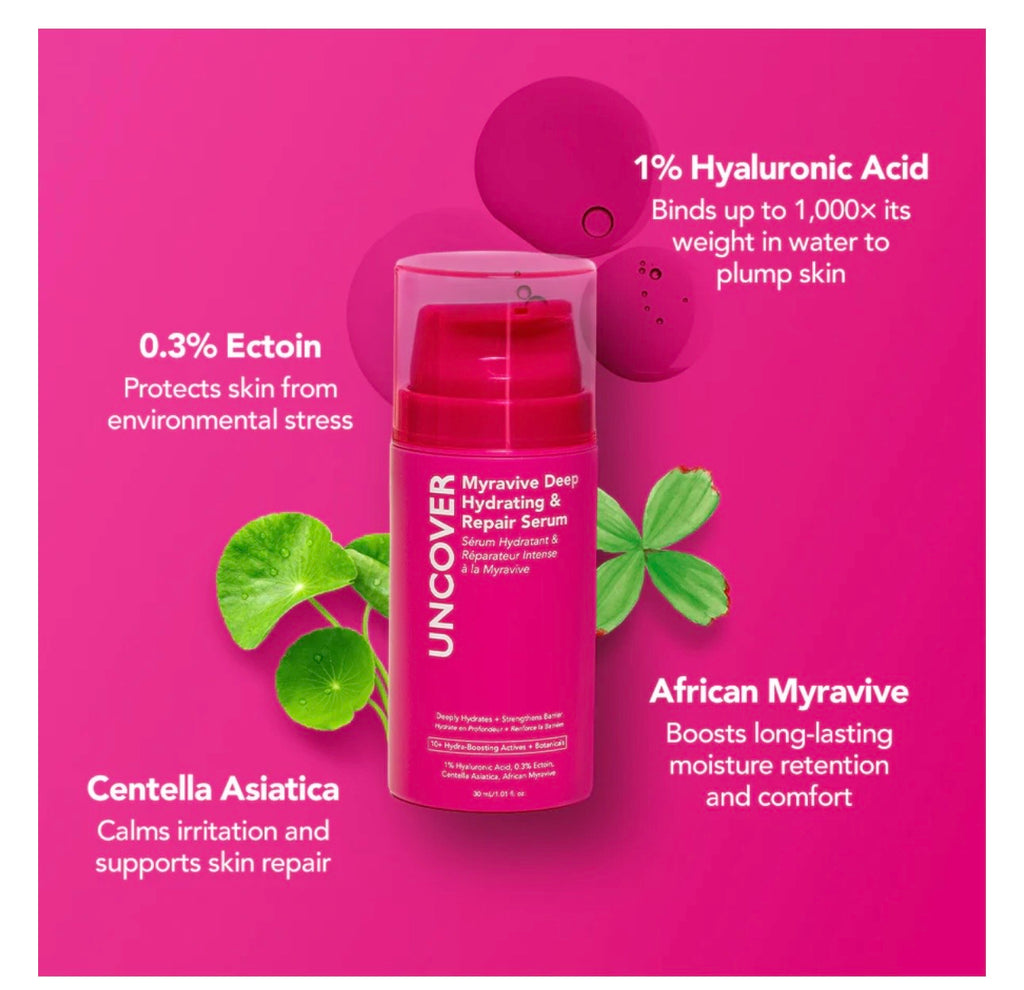 Uncover Myravive Deep Hydrating & Repair Serum