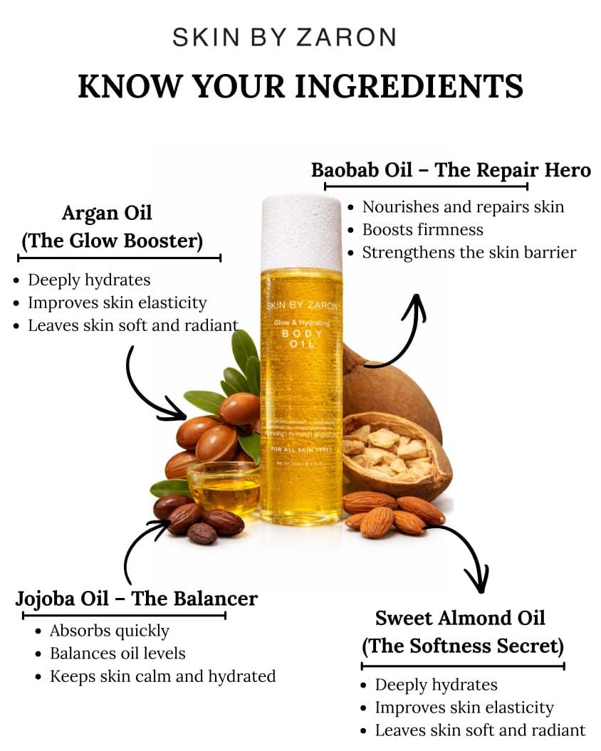 Skin by Zaron Glow Body Oil