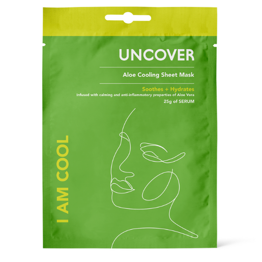 Uncover I Am Cool Aloe Vera Calming & Soothing Sheet Mask
