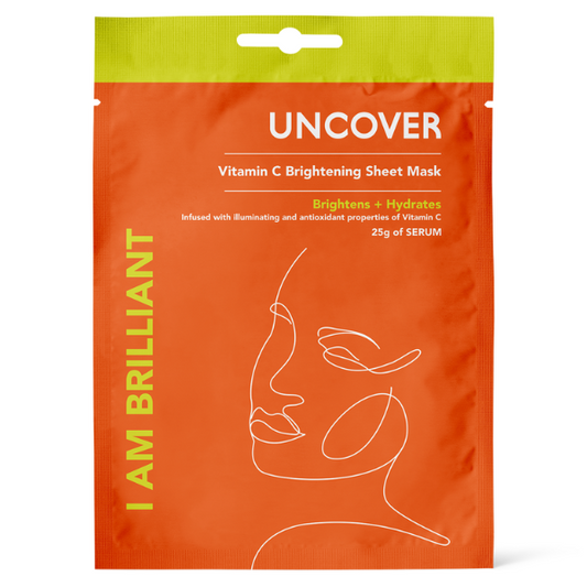 Uncover I am Brilliant Vitamin C Brightening Sheet Mask
