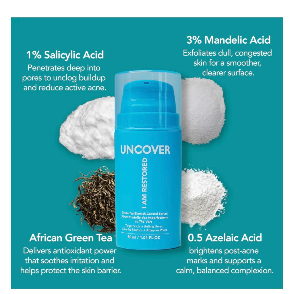 Uncover Green Tea Blemish Control Serum