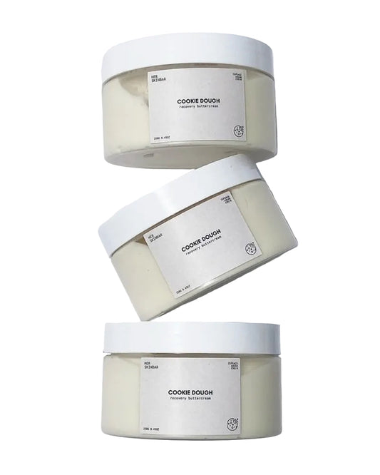 Her Skinbar Cookie dough recovery buttercream
