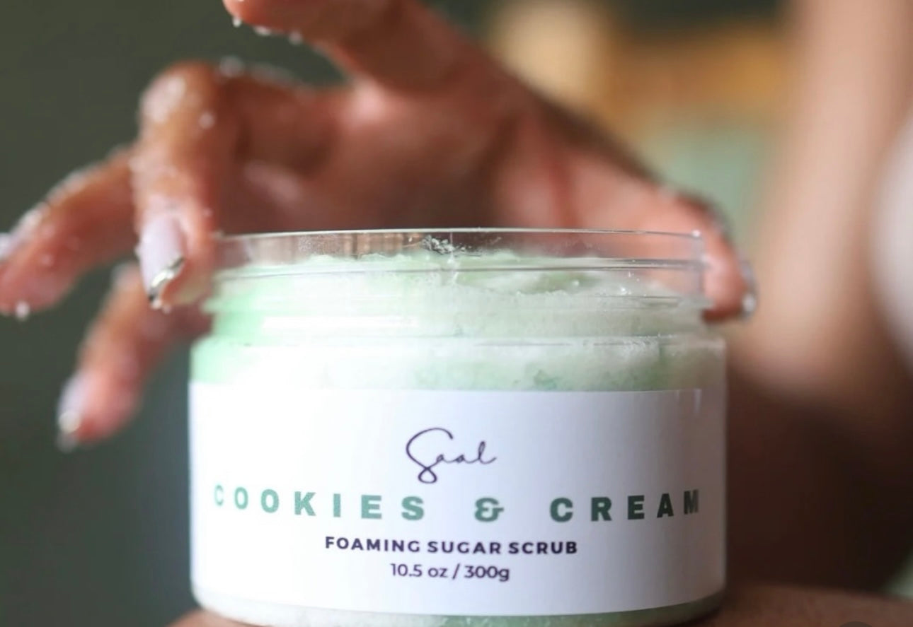 Body & Saal Foaming Sugar Scrub