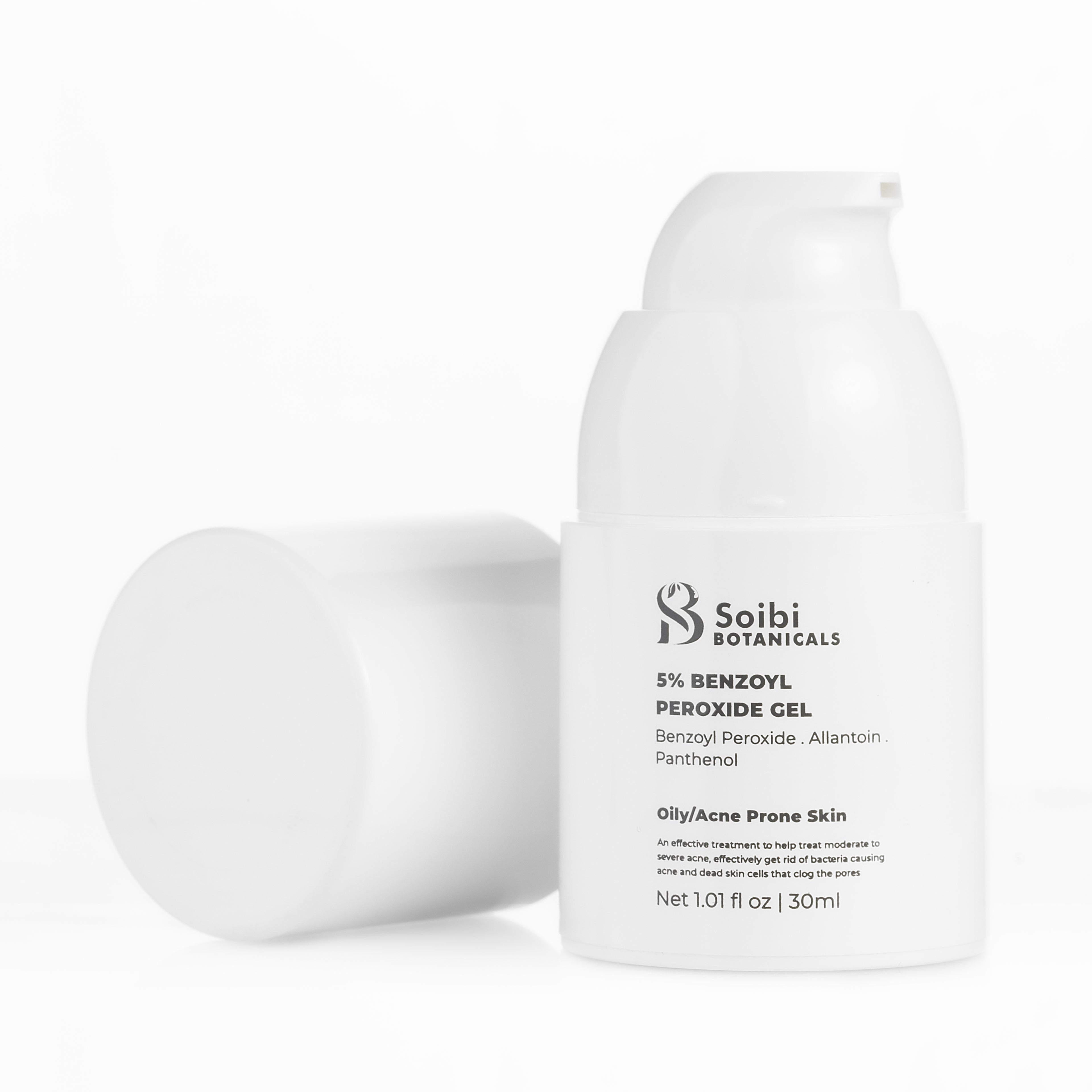 Soibi Botanicals Benzoyl Peroxide 5% Treatment Gel