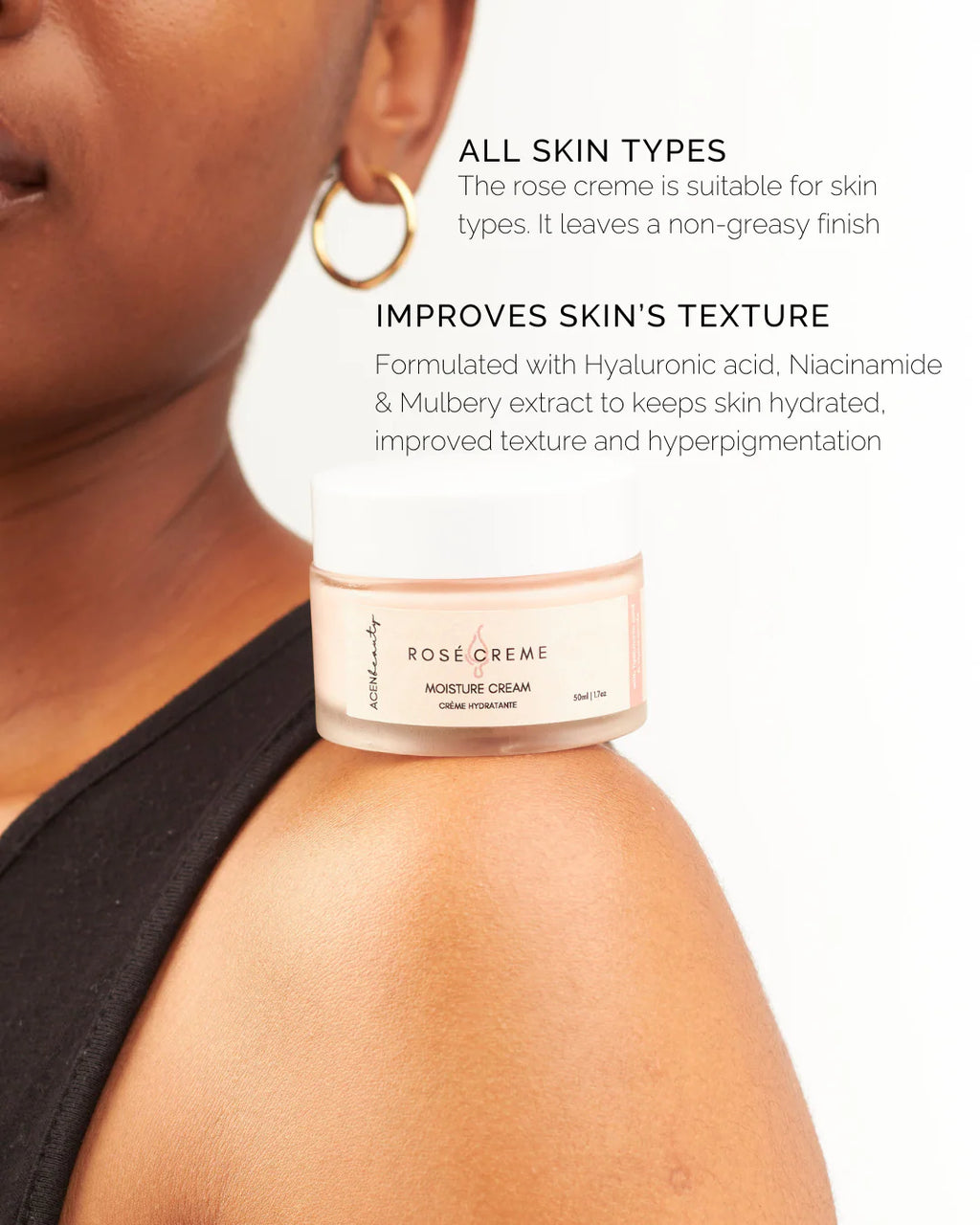 Acen Beauty Rose Moisture Creme