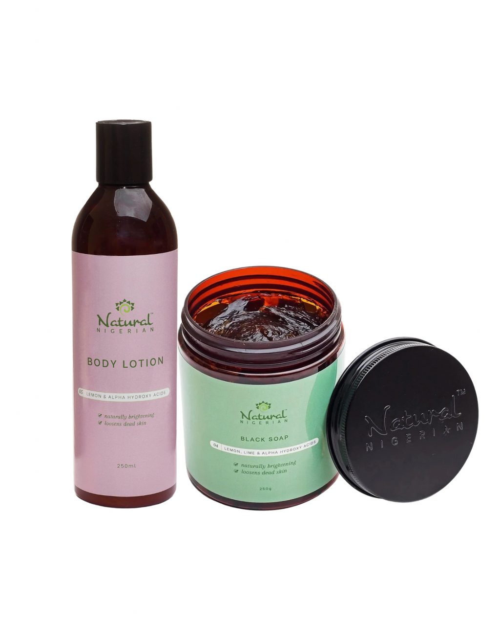 Natural Nigerian Body Brightening Set