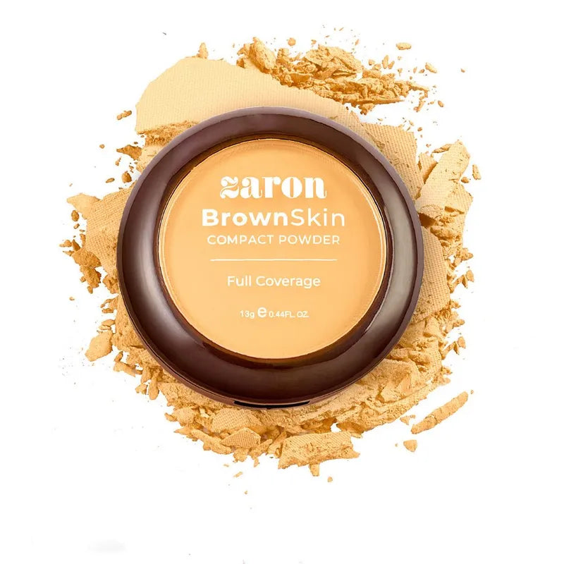 Zaron Brown Skin Compact Powder
