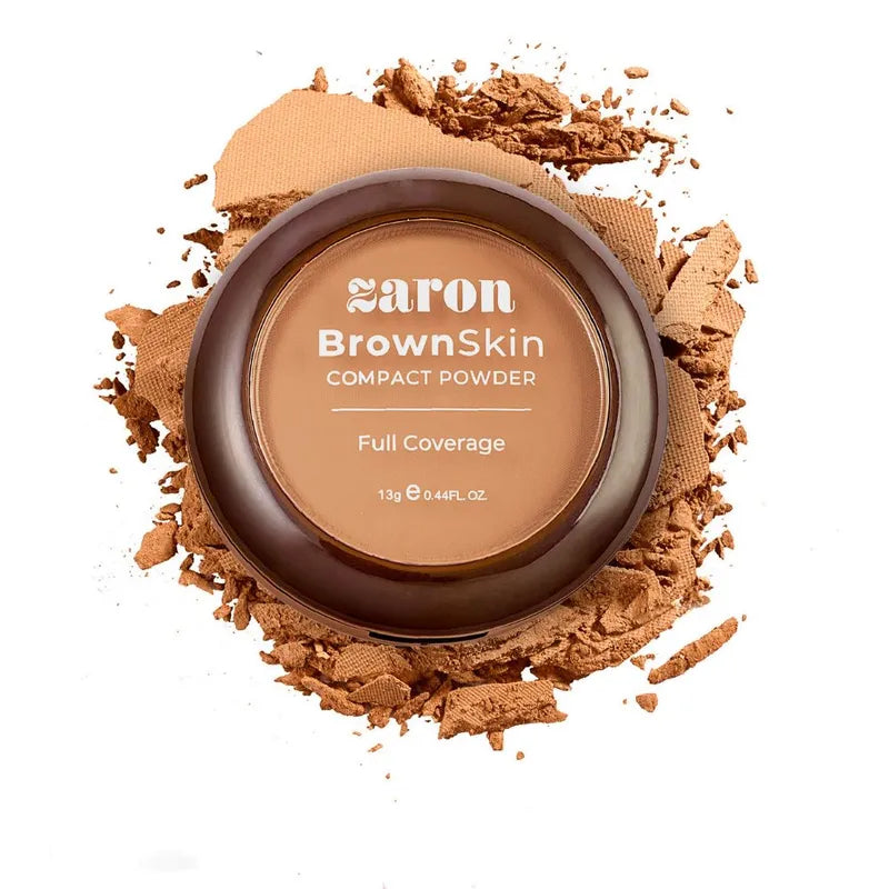Zaron Brown Skin Compact Powder