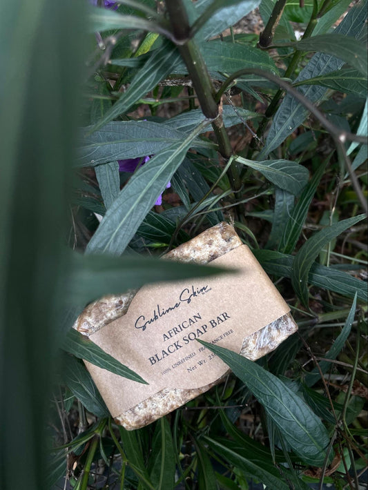 Sublime Skin African Black Soap Bar