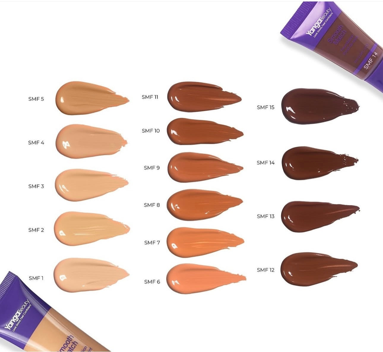 Yanga Beauty Smooth Match Foundation