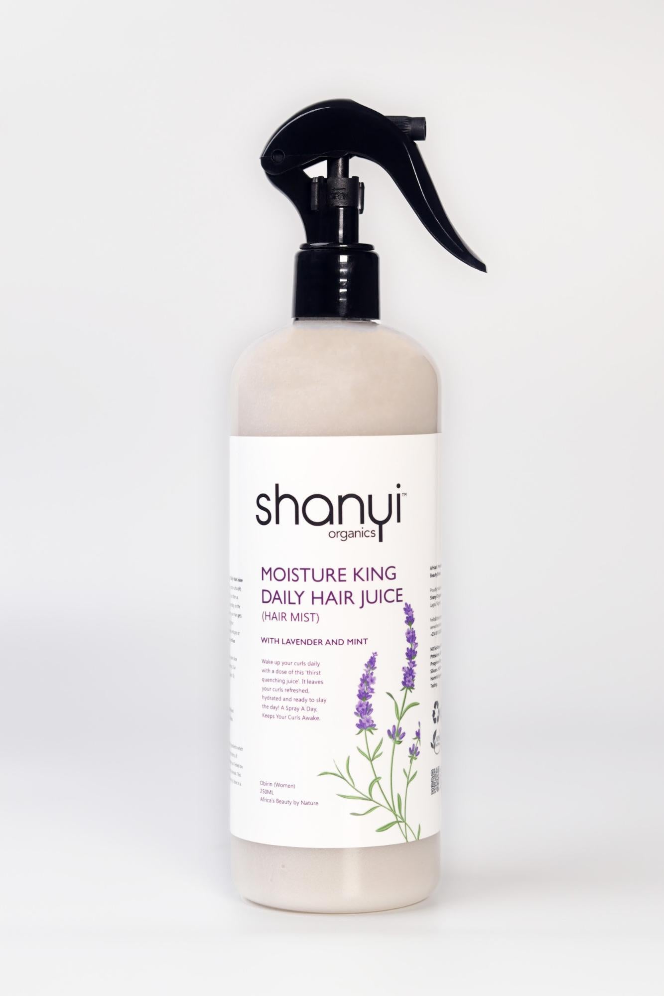 Shanyi Brands Moisture King Hair Mist