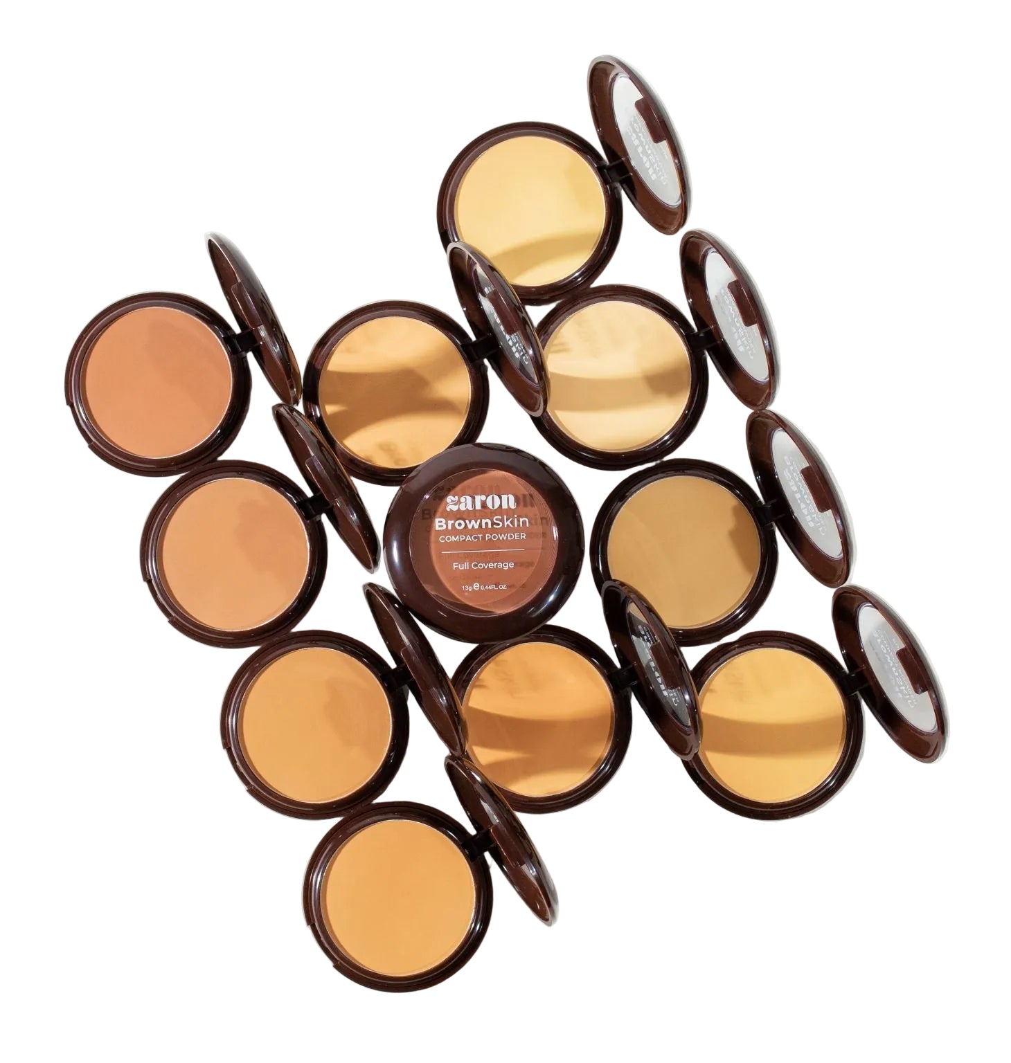 Zaron Brown Skin Compact Powder