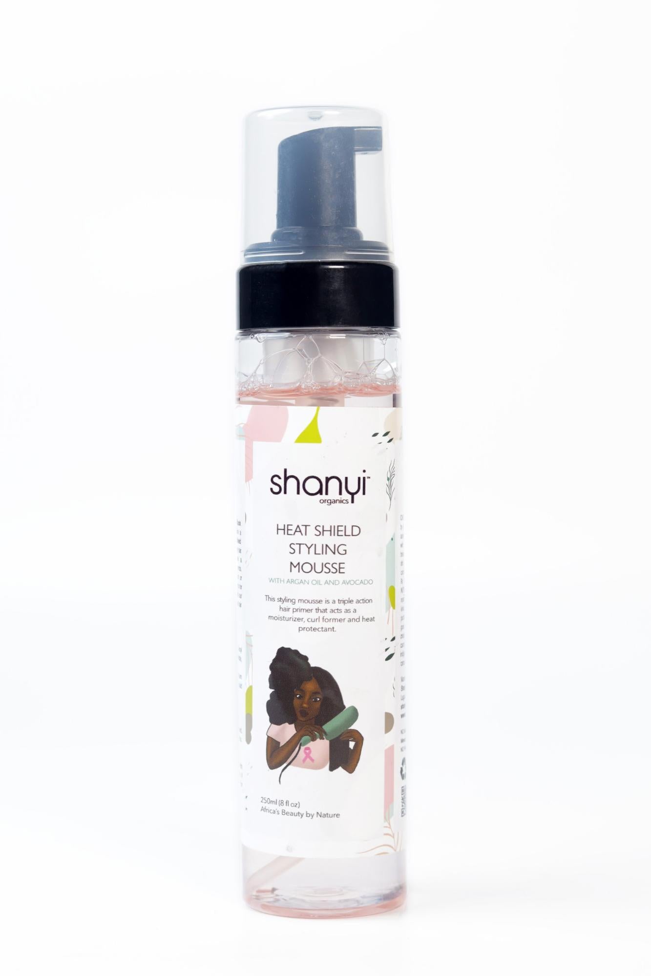 Shanyi Brands Heat Shield Styling Mousse