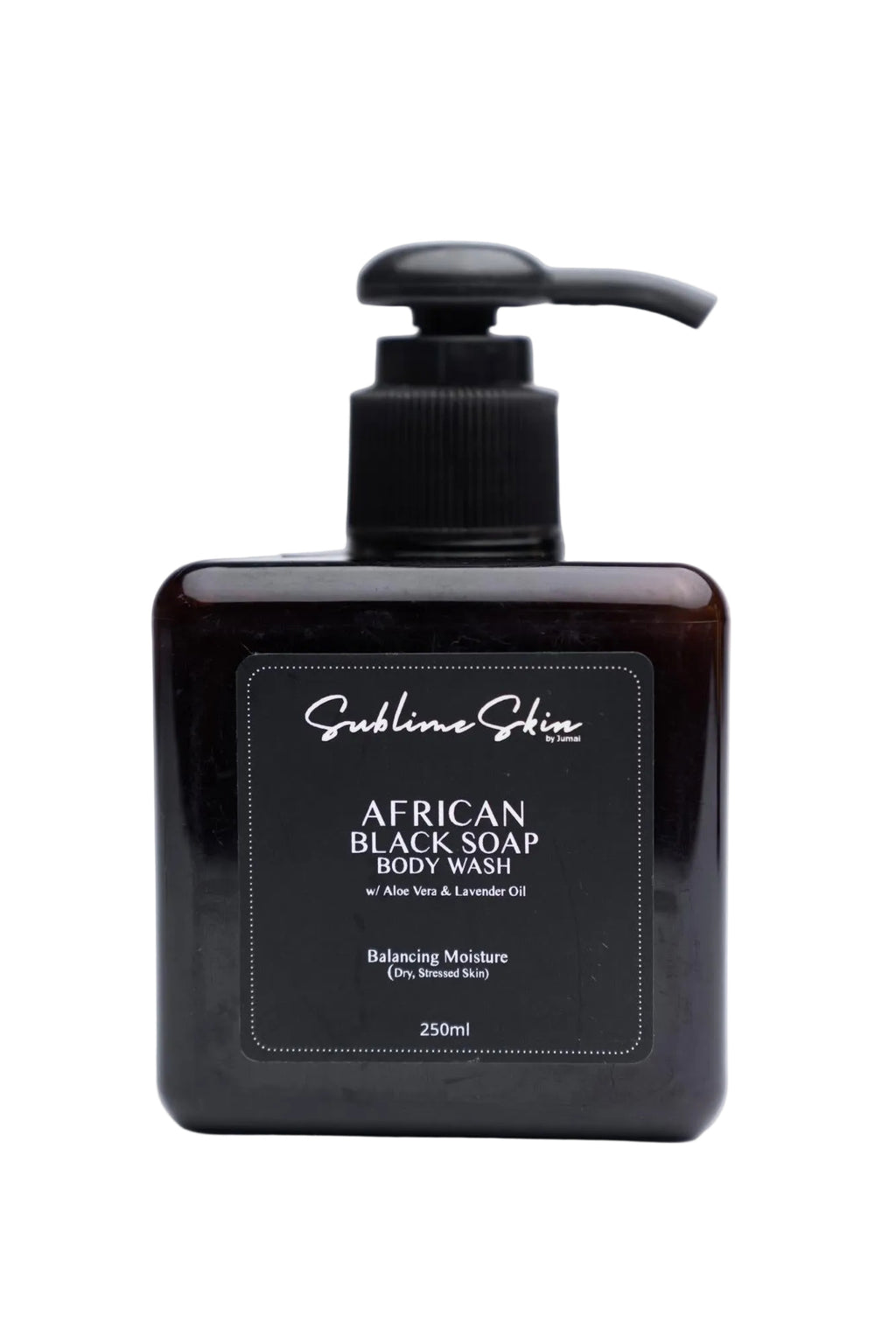 Sublime Skin African Black Soap with Aloe Vera & Lavender Oil