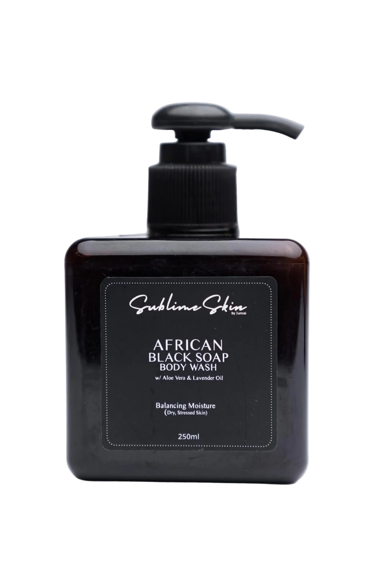 Sublime Skin African Black Soap with Aloe Vera & Lavender Oil