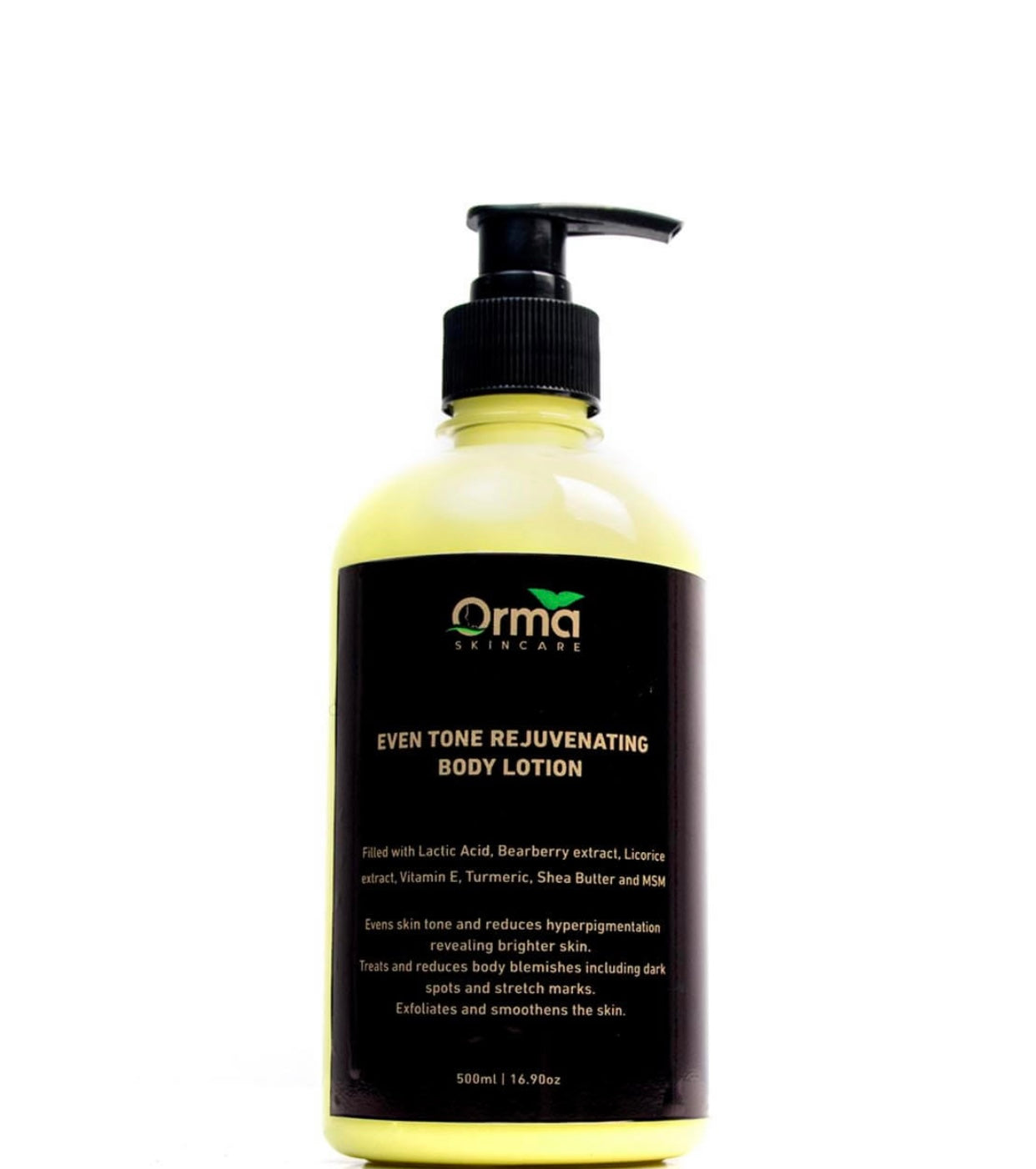 Orma Skincare Even Tone Rejuvenating Body Lotion