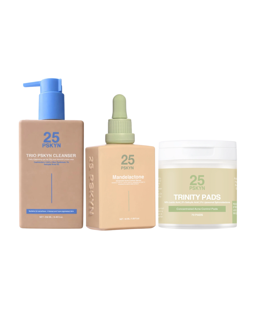 25 Pskyn Acne Trio