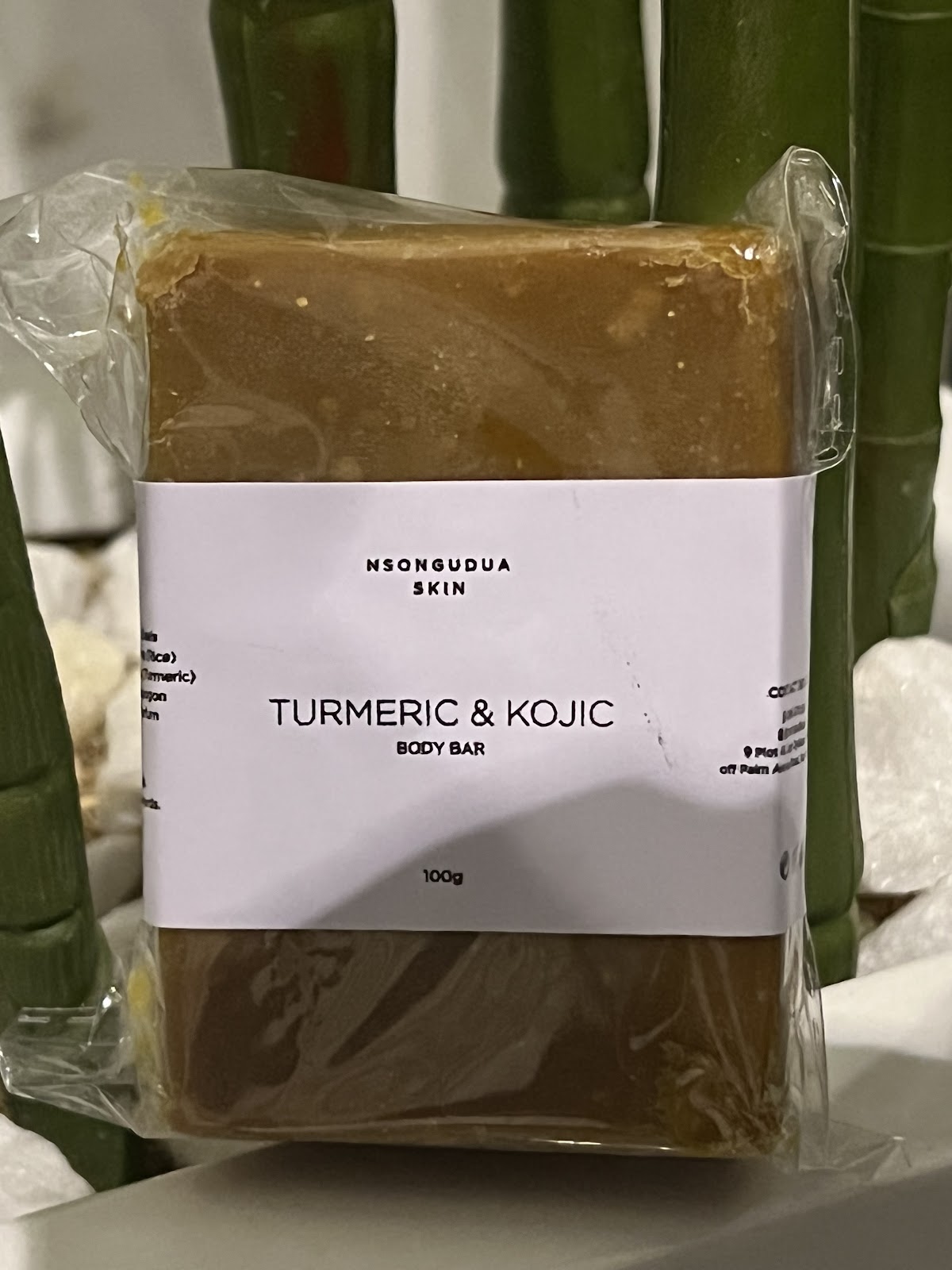 Nsongudua Skin Turmeric & Kojic Body Bar