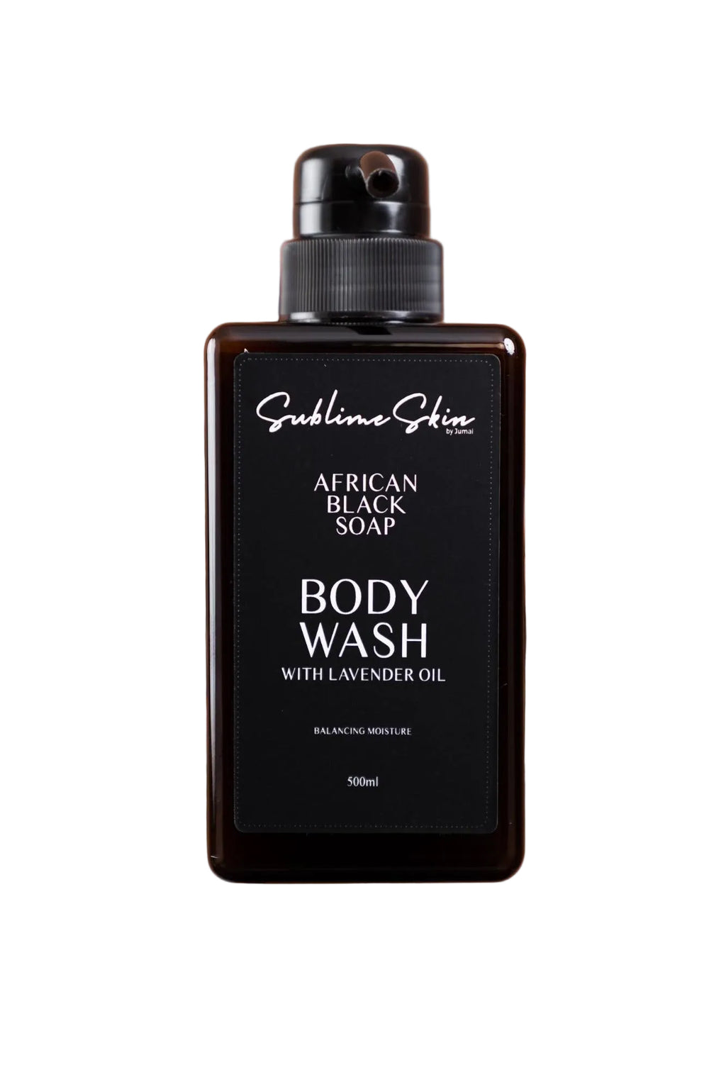 Sublime Skin African Black Soap with Aloe Vera & Lavender Oil