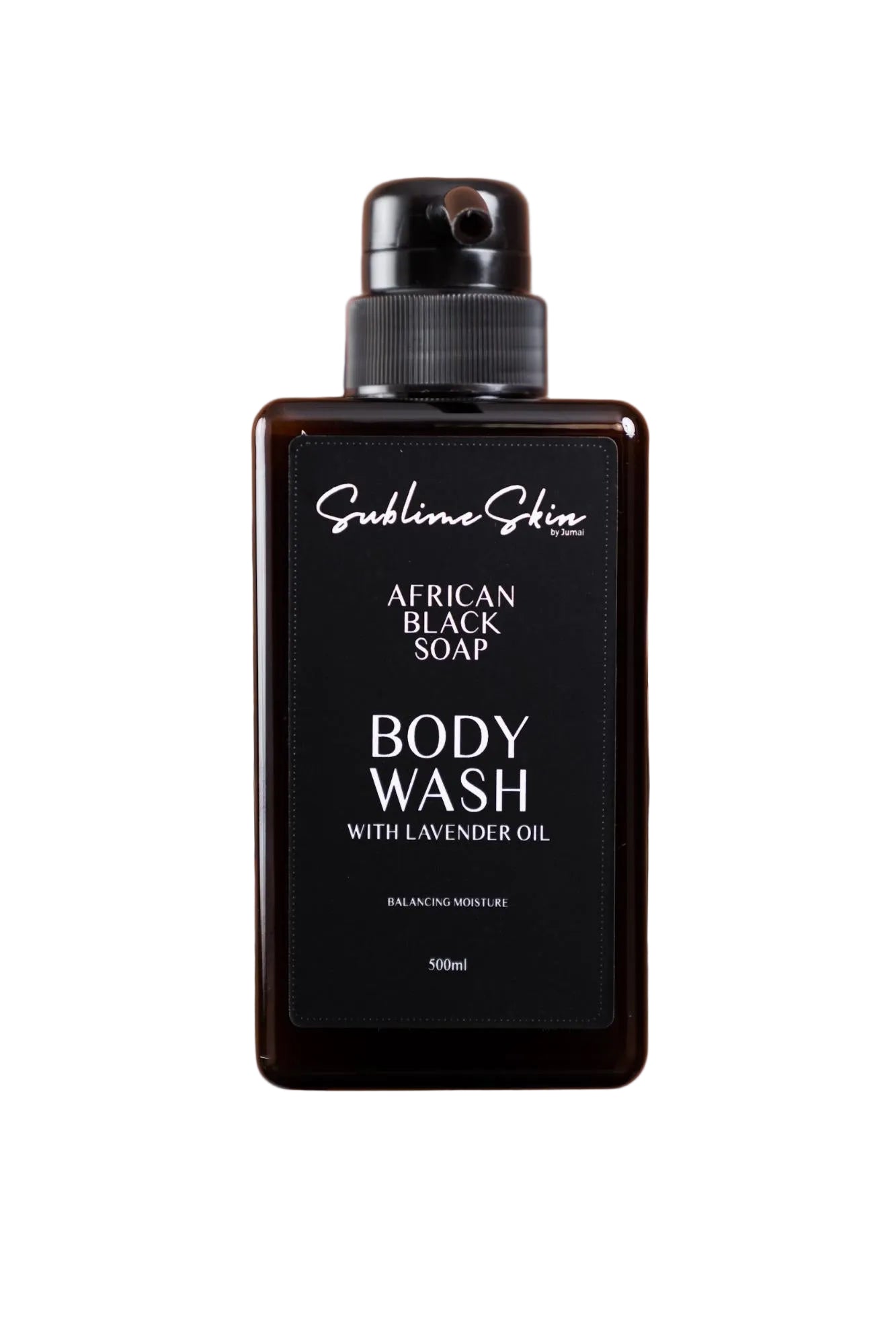 Sublime Skin African Black Soap with Aloe Vera & Lavender Oil