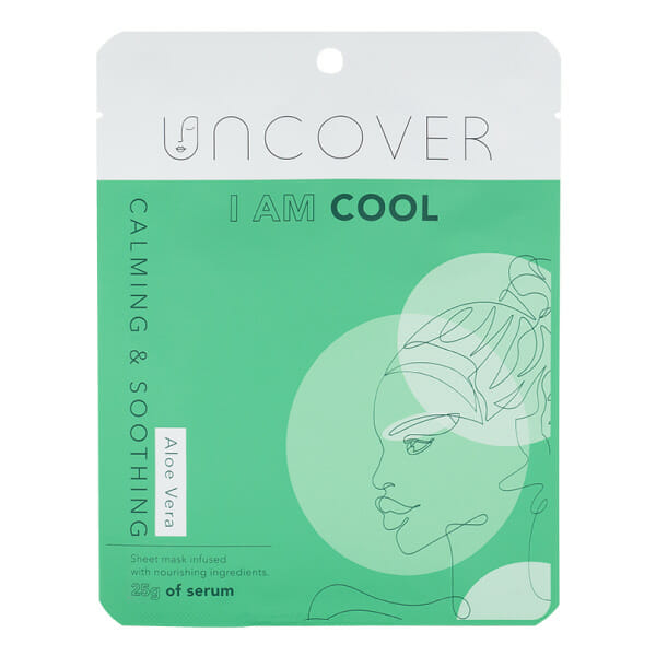 Uncover I Am Cool Aloe Vera Calming & Soothing Sheet Mask