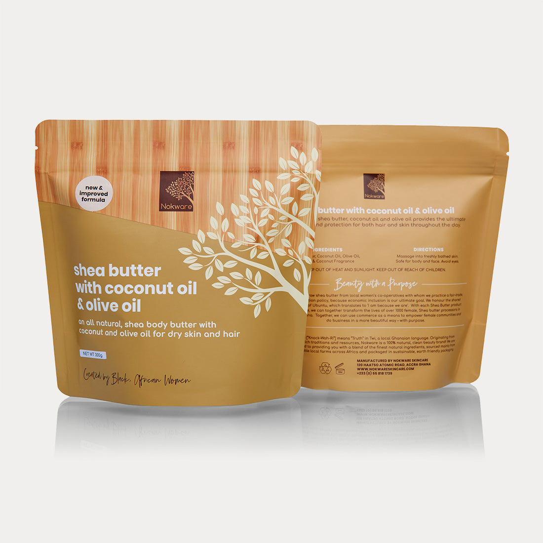 Nokware 300g Shea Butter Pouch